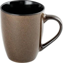 Ceramic Mugs 12oz,Large Ceramic Coffee Cups for Men, Women, Dad, Mom, Modern Coffee Mugs With Handle For Tea,Latte,Cappuccino,Cocoa. (Brown 1 Pack) by CozyNest Decor