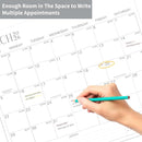 2025-2027 Magnetic Fridge Calendar 21 Monthly Magnetic Calendar for Refrigerator Planner Runs from October 2025 Until June 2027 Easy Organizing Markers Tearable (Simplicity) by TinyTreasures Baby Boutique