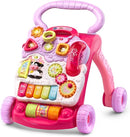 VTech Sit-to-Stand Learning Walker (Frustration Free Packaging), Pink by TinyTreasures Baby Boutique