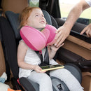 INFANZIA Kids Chin Supporting Travel Neck Pillow, Helps Support Head and Neck, Comfortably Designed for Head, Neck, and Chin Support - Gifts for Toddler/Child/Kids, Pink by TinyTreasures Baby Boutique