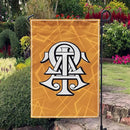Alpha Tau Omega Licensed Flag Garden 12x19 inches Flag Banner Yard Decor Outdoor Decoration (Alpha Tau Omega