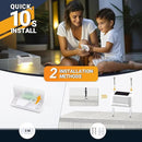 SOLPEX Solar Step Lights Outdoor 20 Pack, Waterproof LED Solar Lights for Deck, Stairs, Fence, Yard, Patio, Balcony (Warm White) by GreenHaven Gardens