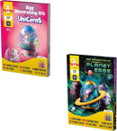 Egg Decorating Kit Planet Eggs & Unicorn Eggs - Complete Decorative Eggs Set with Liquid Dyes, Thermal Stickers, Egg Stands, and More - Fun Easter Egg Dye Kit Arts and Crafts for Kids (Pack of 2) by TinyTreasures Baby Boutique