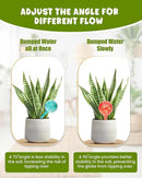 Iridescent Self Watering Globes, Glass Rainbow Plant Watering Globes, Self Watering Planter Insert, Automatic Plant Waterer Indoor (Small-4 Pcs Multi-Color, Small) by GreenHaven Gardens