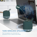 Portable Speakers Bluetooth Wireless Outdoor Small Bluetooth 5.0 Dual Pairing Shower Speaker, 24H Playtime Stereo Surround Sound, IPX7 Waterproof for Travel, Pool by TinyTreasures Baby Boutique