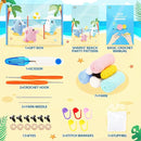 Crochet Kit for Beginners -3 PCS Sharks with a Ball Crochet Kit with Step-by-Step Video Tutorials, Beginner Crochet Kits for Adults Kids, Crochet Animal Kit, Shark Beach Party Crocheting Set by TinyTreasures Baby Boutique