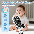Car Seat Toys for Babies 0-6 Months,Hanging Rattle Toys for Crib Mobile, Baby Spiral Hanging Stroller Black and White High Contrast Toys for Newborn 0 3 6 9 12 Months Baby Boys Girls (Lion) by TinyTreasures Baby Boutique