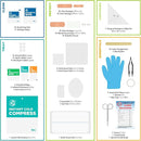 Be Smart Get Prepared First Aid Kit, Teal, 326 Piece, Exceeds OSHA and ANSI Guidelines 100 People - Office, Home, Car, School, Emergency, Survival, Camping, Hunting and Sports by TinyTreasures Baby Boutique
