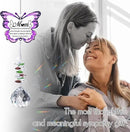Memorial Gifts for Loss of Mom,Loss of Mother Sympathy Gifts,Sympathy Gift Idea Crystal Ball Suncatcher,Hanging Crystals Ornament for Window,Rainbow Maker by GreenHaven Gardens