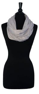 LK Baby Infinity Nursing Scarf Breastfeeding Cover Ultra Soft Premium Jersey Polyester- 100% AZO free and Safe for Baby (Light Grey Pattern) by TinyTreasures Baby Boutique