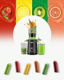 Juicer Machines with Wide Mouth & Large Feed Chute, Professional Cold Press Juicer For Whole Fruits & Vegetables, Self Feeding for Juice Extractor Machine, Easy to Clean, High Juice Yield by CozyNest Decor