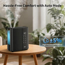 JRD Smart Humidifiers for Bedroom, 5L Warm & Cool Mist Ultrasonic Air Humidifier for Large Room Home Indoor, 50Hrs Quiet Runtime for Baby, Plants, Remote Control, Auto Humidity Sensor, 12H Timer by TinyTreasures Baby Boutique