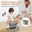 Potty Training Seat, Toddler Toilet Seat for Little Boys Girls, Potty Training Toilet with Urinals, Toddler Step Stool Ladder and Splash Guard by TinyTreasures Baby Boutique