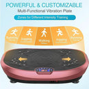 AXV Vibration Plate Exercise Machine Whole Body Workout Power Vibrate Fitness Platform Vibrating Machine Exercise Board for Weight Loss Shaping Toning Wellness Home Gyms Workout by CozyNest Decor