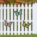 EOORAU 3D Metal Butterfly Wall Decor, Double-sided Pattern Metal Butterflies Wall Hanging Sculpture Decor for Outdoor Fence Patio Yard Garden Tree Decorations, Housewarming Gift by GreenHaven Gardens