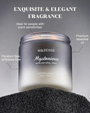 M&SENSE Pepper Lavender Scented Candles for Men, 2 Wick 11.6oz 70 Hours Slow Burning Natural Soy Candle for Christmas, Organic Black Masculine Candles Home Fragrance Holiday Candle for Him