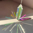 3PCS 5" Large Crystal Sun Catcher Prisms, Hanging Suncatchers with Glass Prism, Rainbow Maker for Room, Windows,Garden,Fantasy Aesthetic Home Decor. (YGBS01) by GreenHaven Gardens