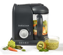 BEABA Babycook Solo 4 in 1 Baby Food Maker, Puree Steamer and Blender for Purees, Grinder with Auto Steam Cooking, Lrg Capacity 4.5 Cups 27 Servings in 20 Mins, Charcoal by TinyTreasures Baby Boutique