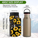 icolor Water Bottle Carrier Bag with Strap 25/32/40 oz Crossbody Bottle Holder with Phone Pocket Sling Sleeve Insulated Neoprene Water Bottle Pouch for Walking Travelling by TinyTreasures Baby Boutique