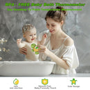 Baby Bath Thermometer with Timer, Safety Digital Water Temperature Thermometer with 3 Color Backlit and Temperature Warning, Bath Tube Floating Toy for Infant, Toddler by TinyTreasures Baby Boutique