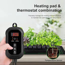 48"x20" Seedling Heat Mat with Digital Thermostat Combo Set,ETL Certified and Durable Waterproof Warm Hydroponic Heat Mat for Germination,Indoor Gardening,Brewing and Greenhouses by GreenHaven Gardens