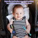 Teething Toys for Babies 0-6 6-12 12-18 Months Bpa Free Teething Sticks and Remote Teether for Babies Baby Sensory Chew Toys for Infants 0-18 Months by TinyTreasures Baby Boutique