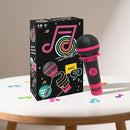 Mic misheard Music Trivia Card Game, Karaoke Party Game for 2-10 Players, Music Card Games with 250 Lyrics (125 Cards) for Family and Adult Christmas & Birthday Gifts by TinyTreasures Baby Boutique