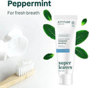 Attitude Fluoride-Free Whitening Toothpaste, Peppermint Flavor, Vegan & Cruelty-Free, Sugar-Free, Plant & Mineral-Based Ingredients, Clean Oral Care, 4.2 Oz by CozyNest Decor