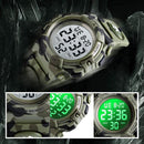 Kids Watch,Boys Watch for 3-15 Year Old Boys,Digital Sport Outdoor Multifunctional Chronograph LED 50 M Waterproof Alarm Calendar Analog Watch for Children with Silicone Band,Kids Gift by TinyTreasures Baby Boutique