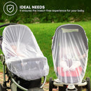 Enovoe Mosquito Net for Stroller, Bassinet, Cradle - Blue Baby Mosquito Net Cover for Playards, Pack N Plays, Mini Crib by TinyTreasures Baby Boutique