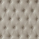 24KF Upholstered Tufted Button Linen Fabric Headboard,Comfortable Fashional Headboard King/CA King Size,Linen by CozyNest Decor