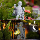 Turtle Solar Lights Outdoor Garden,Outdoor Solar Lights for Yard Decorations,Lantern Garden Decoration,Garden Decor,Turtle Garden Welcome Plaque Statue,-Unique Housewarming Gifts by GreenHaven Gardens