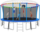 SKYUP Tranpoline 1500LBS 16 15 14 12 10 8 FT Tranpoline for 7-10 Kids and Adults, Windproof Outdoor Tranpoline with Enclosure Net, Basketball Hoop, Easy to Install & Last Long - ASTM Approved by TinyTreasures Baby Boutique