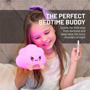 Lumipets Remote Control Silicone Night Light for Kids - Cloud Design with 9 Soft Colors & Sleep Timer - Rechargeable, Battery-Operated Lamp for Bedroom | Baby Nursery, Toddler, Girls, Boys by TinyTreasures Baby Boutique