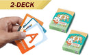 Creanoso US Schools and Learning Flash Cards Series (2-Deck) by TinyTreasures Baby Boutique