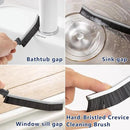 12Pcs Crevice Cleaning Brush,Small Gap Cleaning Brushes for Cleaning Bathroom,Kitchen,Window Grooves,Corners, Sinks, washbasins, Showers, faucets, bathtubs, Gas Stove and Tiles by CozyNest Decor