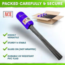Purple Marking Flags 1000 Pack - 4x5x15 Inch Purple Flags for Outside - Markers For Lawn, Irrigation, Landscaping, Survey & Sprinkler Head Marking by GreenHaven Gardens