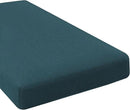 H.VERSAILTEX Super Stretch Individual Chaise Cover Sectional Couch Covers for L Shaped Sofa Both Left/Right Featuring Thick Jacquard Textured Twill Fabric (1 Piece Chaise Cover, Deep Teal) by CozyNest Decor
