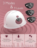 Momcozy M5 Hands-Free Wearable Breast Pump, Double-Sealed Flange for Baby-Like Comfort, 3 Modes & 9 Suction Levels, Portable Electric Pump – 24mm, 1 Pack Cozy Red by TinyTreasures Baby Boutique