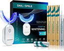 Teeth Whitening Kit with LED - Formulated for Sensitive Teeth, Hands-Free, Waterproof LED Light and 4 Gel Pens, Instant Results by CozyNest Decor