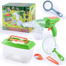 PLAY Bug Catcher Kit,Outdoor Toys for Kids Ages 4-8 8-12,Bug Catcher Vacuum with Critter Habitat Case,Butterfly net,Magnifying Glass,Toddler Outside Toys for 3 4 5 6 7 8+ Year Old Boys Birthday Gift by TinyTreasures Baby Boutique