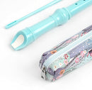 Recorder Instrument for Beginner Adults,8-Hole Soprano Descant Recorder Music Flute with Cleaning Rod & Case Bag For Home Entertainment(2-Cactus2) by TinyTreasures Baby Boutique