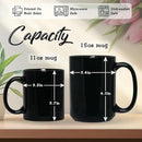 Personalized Love Heart Ceramic Mug, Custom Name Black Cup 11oz Or 15oz, Customized Celestial Themed Coffee Mug, Valentine's Day Themed Keepsake Cup, Gift For Him Her, Heart Mug by CozyNest Decor