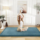 Baby Play Mat for Floor Tummy Time Mat Nursery Rug Muscle Mat Area Rug Playroom Rug Tatami Mat 4'11x3'28" Memory Foam 1.3" Thick Crawling Mat For Babies,Toddlers, Infants, Kids,Floor Mat(Green) by CozyNest Decor