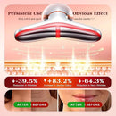 Facial Massager, 7 Colors Red Light Therapy for Face and Neck, Face Lift Device with 113°F Heating Vibration for Multi Skin Care by CozyNest Decor