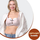 NCVI Hands Free Breast Pump 8131, Wearable Breastfeeding Pump with 4 Modes & 9 Levels, Portable Rechargeable Milk Pump with LED Display, Low Noise & Discreet, 19/21/24 mm Flanges, White by TinyTreasures Baby Boutique