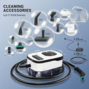 Handheld Pressurized Steam Cleaner. 4Bar for Home, Kitchen, Bathroom, 15s Heat-Up, 6 Adjustable Levels, Large 42.27oz Tank, Portable Steamer for Tile, Grout, Floor, Shower, Walls with 12 Accessories by TinyTreasures Baby Boutique