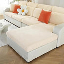 Chaise Cushion Cover for Sectional Sofa, Softer Chenille Sofa Cover for L Shaped Couch (Left or Right Facing), Stretch Chaise Couch Slipcover (Only 1 Piece, Beige) by CozyNest Decor