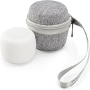 Babelio Portable White Noise Machine + Travel Case in Grey, for Adults Kids Baby by TinyTreasures Baby Boutique