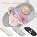 Waterproof Baby Changing Pad, Lightweight and Portable Changing Table with Strap for Changing Diaper, Dresser, Changing Table, Bed, Wipeable Changing Pad, Grey by TinyTreasures Baby Boutique